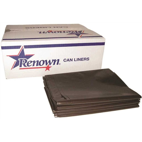 33 Gal. Natural 1.7 mil 33 in. x 40 in. Can Liner, 100PK